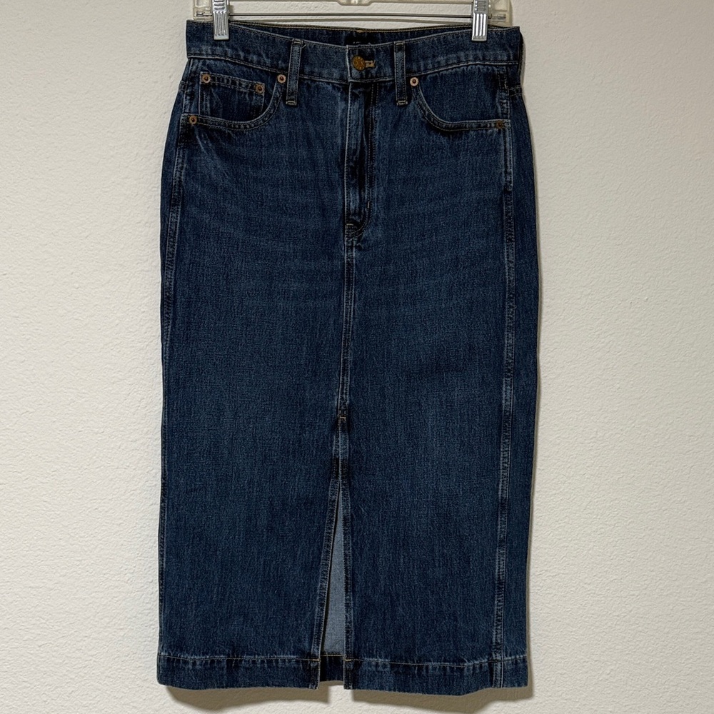 J Crew Denim Skirt